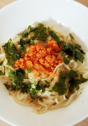 サケフレーク素麺♪-レシピのメイン写真