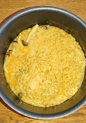 汁なし辛ラーメンリゾット-レシピのメイン写真