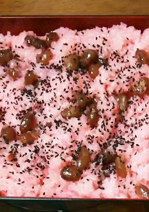 北海道の味!甘納豆のお赤飯!-レシピのメイン写真