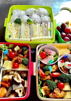 運動会弁当2017小学校-レシピのメイン写真