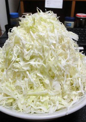 キャベツてんこ盛りラーメン-レシピのメイン写真