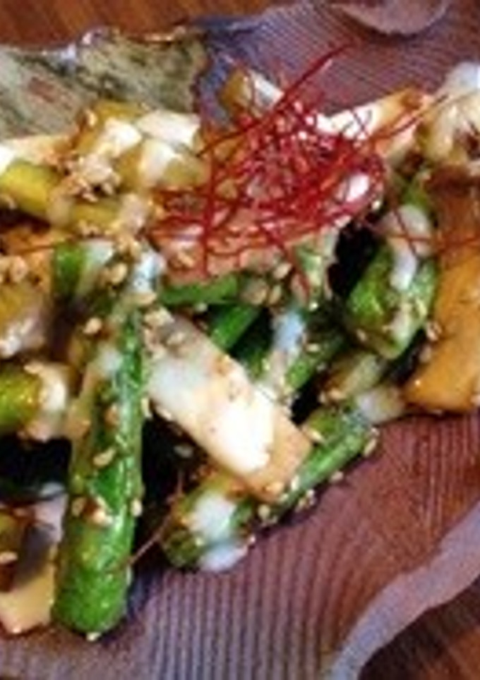さぬきのめざめ　胡麻醤油炒め-レシピのメイン写真