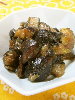 茄子の甘辛味噌炒め-レシピのメイン写真