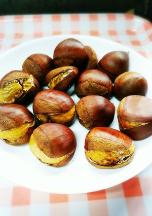 ぽろたんで焼き栗-レシピのメイン写真