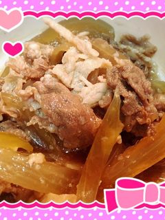 すき家風簡単牛丼-レシピのメイン写真