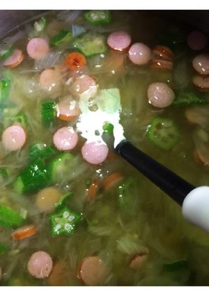 マギーブイヨンで野菜スープ-レシピのメイン写真