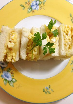 チーズたまごサンド-レシピのメイン写真