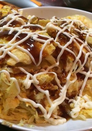 ダイエット お好み焼き風 キャベツ-レシピのメイン写真