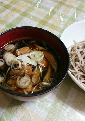 きのこたっぷり♪鶏肉入りお蕎麦のつけ汁☆-レシピのメイン写真
