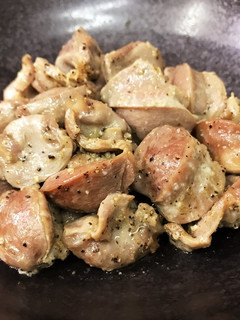 酒の肴に!簡単!砂肝のピリ辛イタリアン♪-レシピのメイン写真