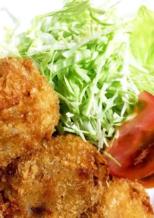 豚肉と蓮根入りコロッケ♪-レシピのメイン写真