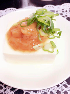冷奴♡なめ茸のせ♪-レシピのメイン写真