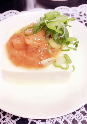 冷奴♡なめ茸のせ♪-レシピのメイン写真