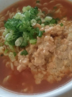 とろっと納豆辛ラーメン-レシピのメイン写真