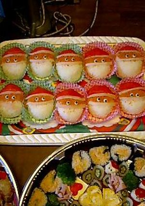 クリスマス★サンタがいっぱい-レシピのメイン写真