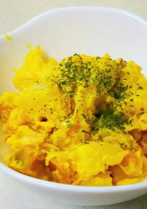 パンプキンポテトサラダ-レシピのメイン写真