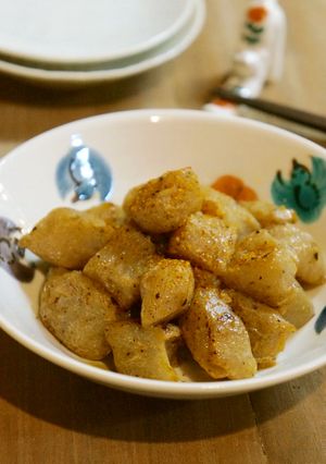 こんにゃくのマヨポン酢炒め-レシピのメイン写真
