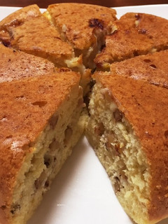 炊飯器でふんわりくるみバナナケーキ HM-レシピのメイン写真