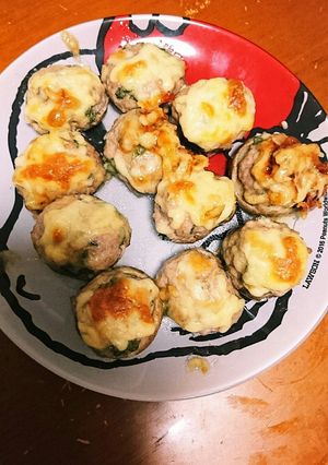 大葉とチーズ椎茸の肉詰め-レシピのメイン写真