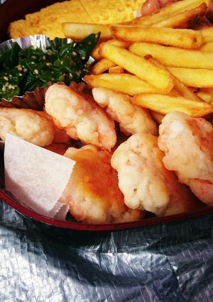メイプル入り！エビのぷりぷりバーグ♪-レシピのメイン写真
