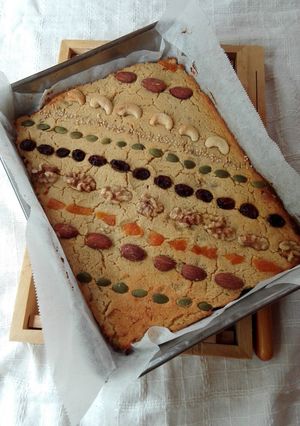 ストライプnaヘルシーおから味噌cake-レシピのメイン写真