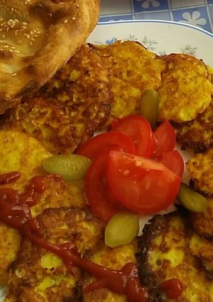 イラン料理 ククスィーブザミニ-レシピのメイン写真