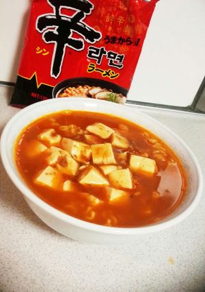 辛い麻婆ラーメン-レシピのメイン写真
