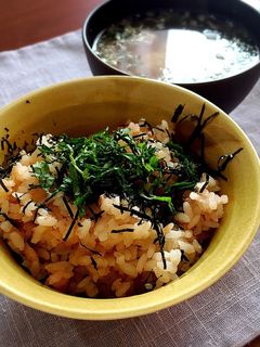 いか塩辛の炊き込みご飯-レシピのメイン写真