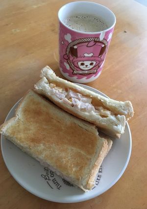 チキコーンマヨサンド-レシピのメイン写真