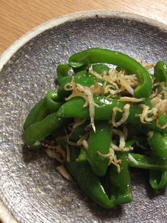 簡単!旨っ!ピーマンのしらす炒め-レシピのメイン写真
