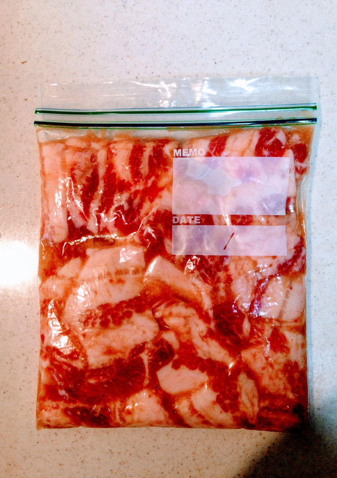 冷凍つくり置き　お弁当用　豚肉の味噌漬け-レシピのメイン写真