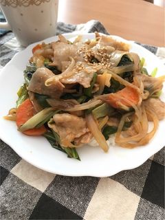 野菜たっぷり!豚バラあんかけ丼-レシピのメイン写真