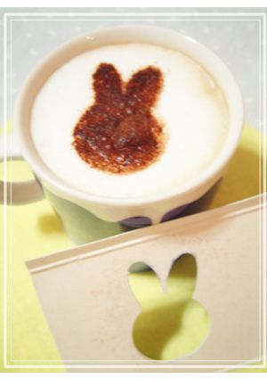 【オリジナル】ステンシルカプチーノ-レシピのメイン写真