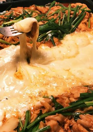 チーズダッカルビは簡単にホットプレートで-レシピのメイン写真