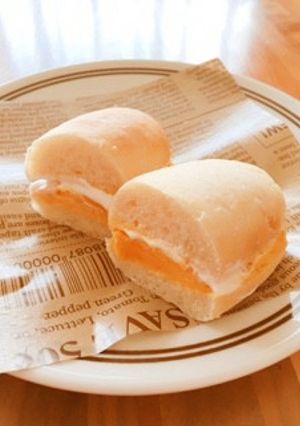 かぼちゃとホイップマリームのコッペパン-レシピのメイン写真