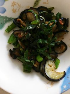 なすとピーマンの味噌炒め-レシピのメイン写真