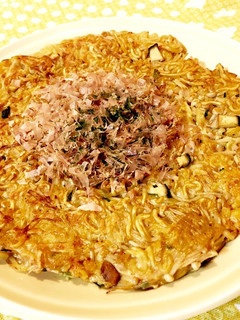 辛ラーメンde和風きのこガレット-レシピのメイン写真