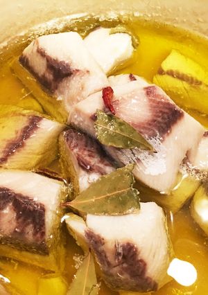 魚の大量消費!ヒラマサのオイル漬け-レシピのメイン写真