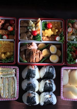 ♪運動会お弁当♪チャーシューと味付き卵♪-レシピのメイン写真