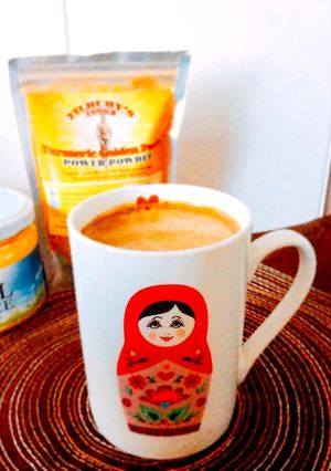 炎症鎮める！ターメリックバターコーヒー-レシピのメイン写真