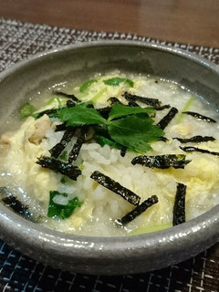 味覇で簡単に中華風鶏雑炊♪-レシピのメイン写真
