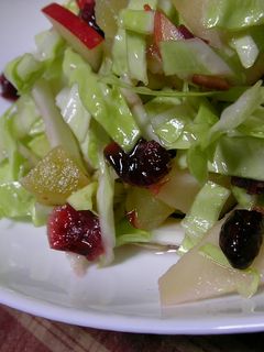 【男の料理】リンゴとドライフルーツサラダ-レシピのメイン写真