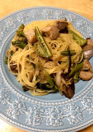 ブリとネギのアンチョビパスタ-レシピのメイン写真