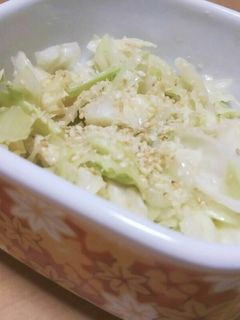 キャベツのごまポン酢和え-レシピのメイン写真
