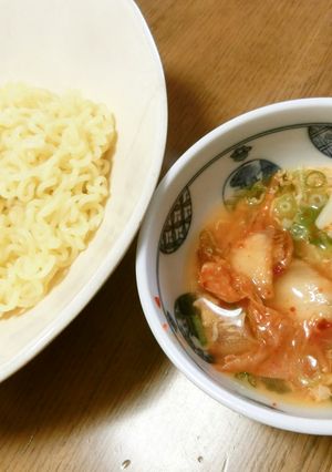 辛ラーメンでつけ麺-レシピのメイン写真
