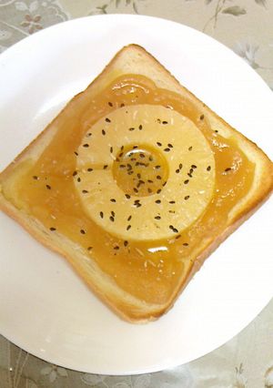 メープル♪さつまいも餡の和風トースト☆-レシピのメイン写真