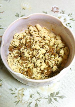 メープル香る♪小豆のきな粉和え☆彡-レシピのメイン写真