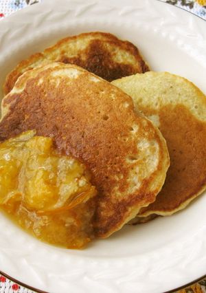 林檎こぶおろしのホットケーキ-レシピのメイン写真