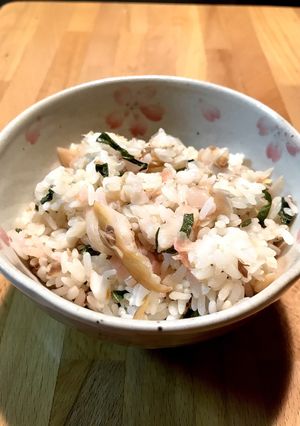 鯵の混ぜごはん☆薬味好きに-レシピのメイン写真