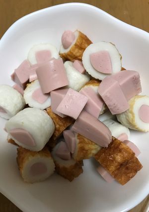 ソーセージちくわ♪-レシピのメイン写真